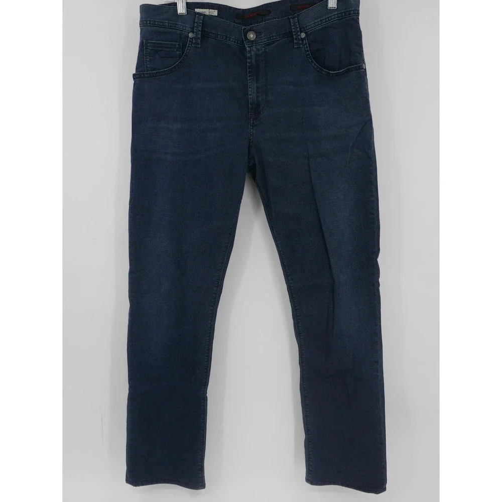 ALBERTO Stone Modern Fit T400 Jeans Blue Light Tencel Denim Men's 33x32